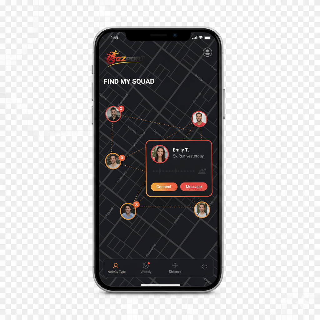 Find My Squad Feature